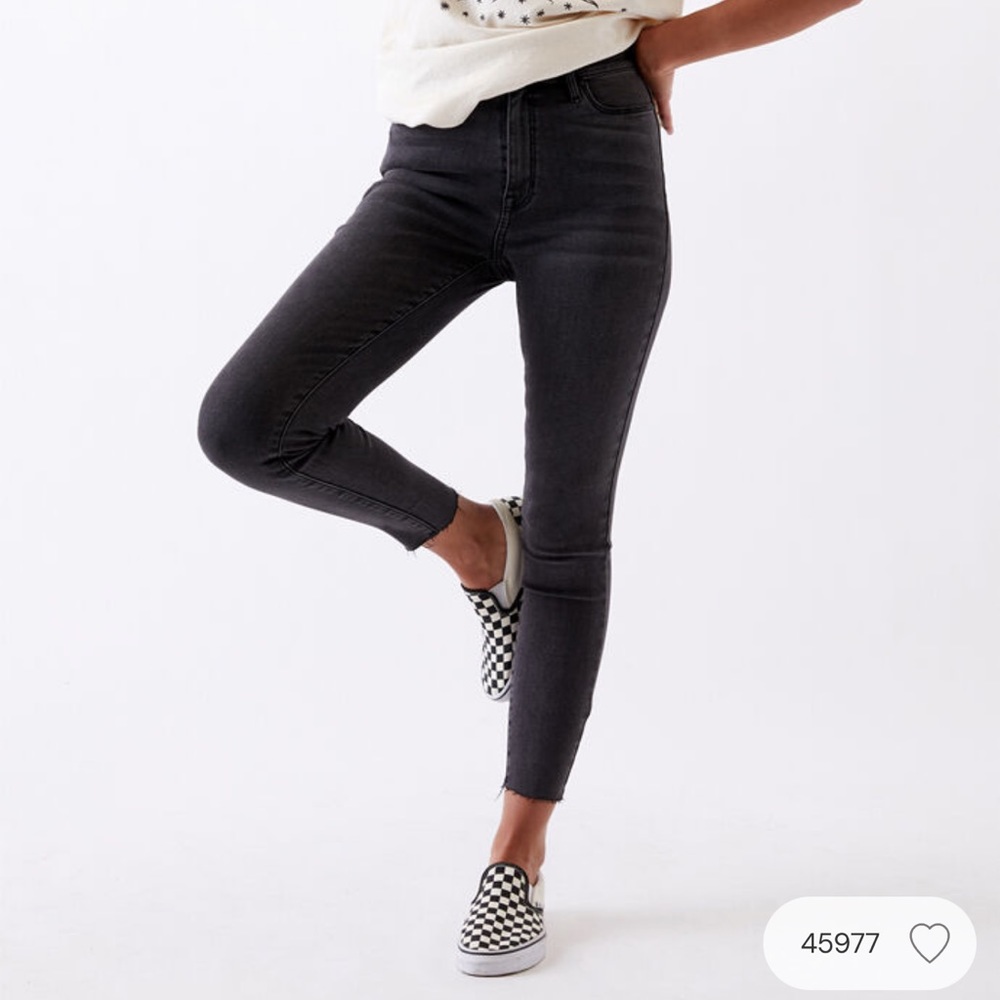 Pacsun Black Super Highwaisted jeggings